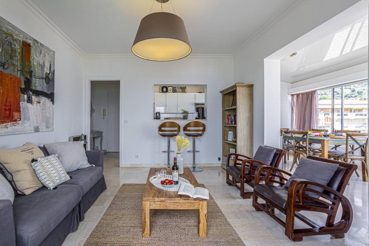 My Casa - Villefranche Cauvin - Panoramic Sea View Ac מראה חיצוני תמונה