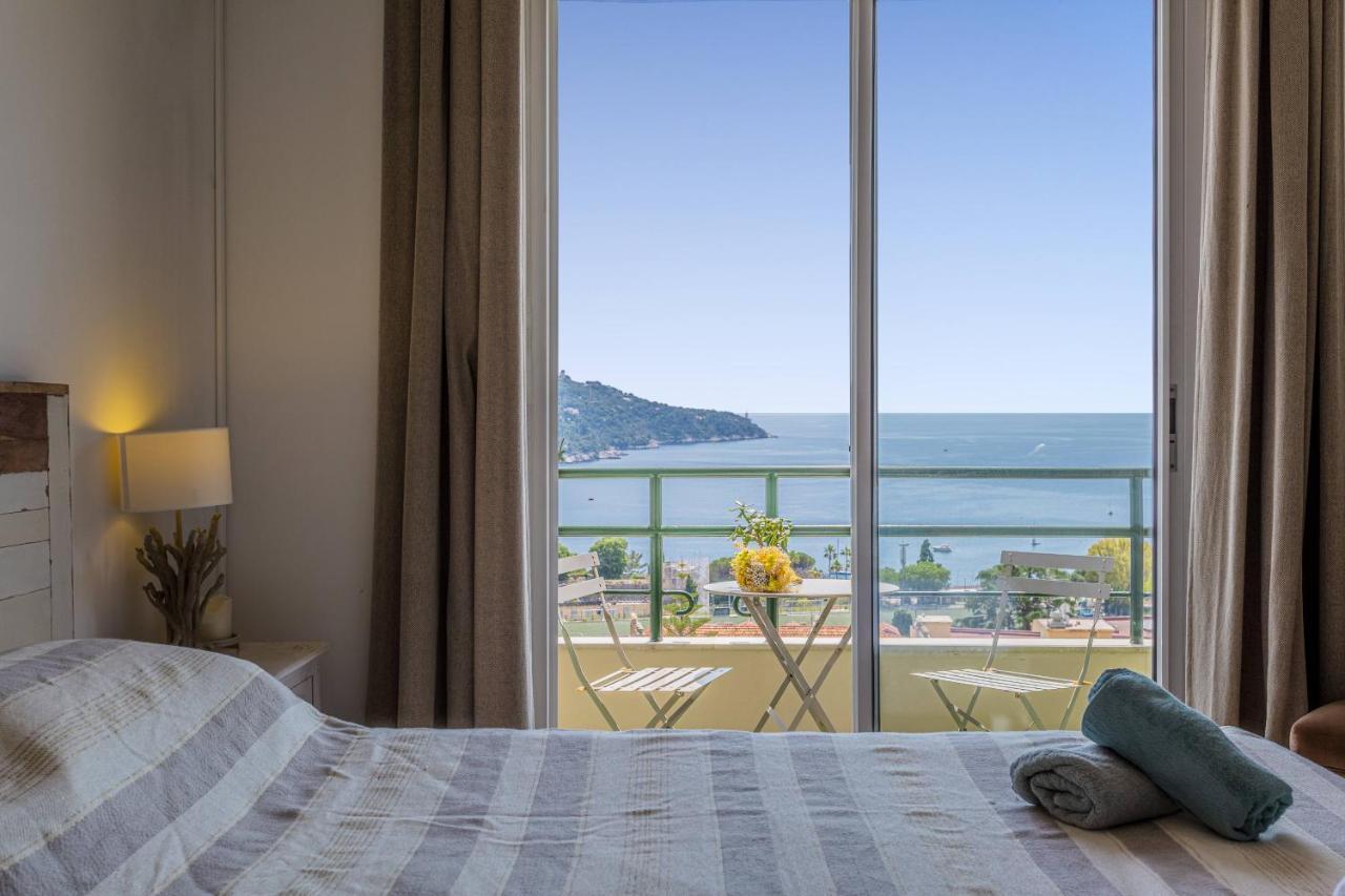 My Casa - Villefranche Cauvin - Panoramic Sea View Ac מראה חיצוני תמונה