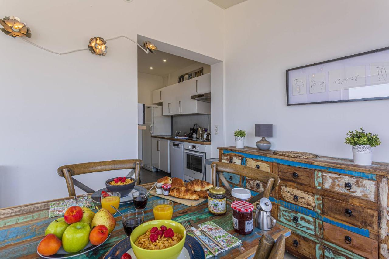 My Casa - Villefranche Cauvin - Panoramic Sea View Ac מראה חיצוני תמונה
