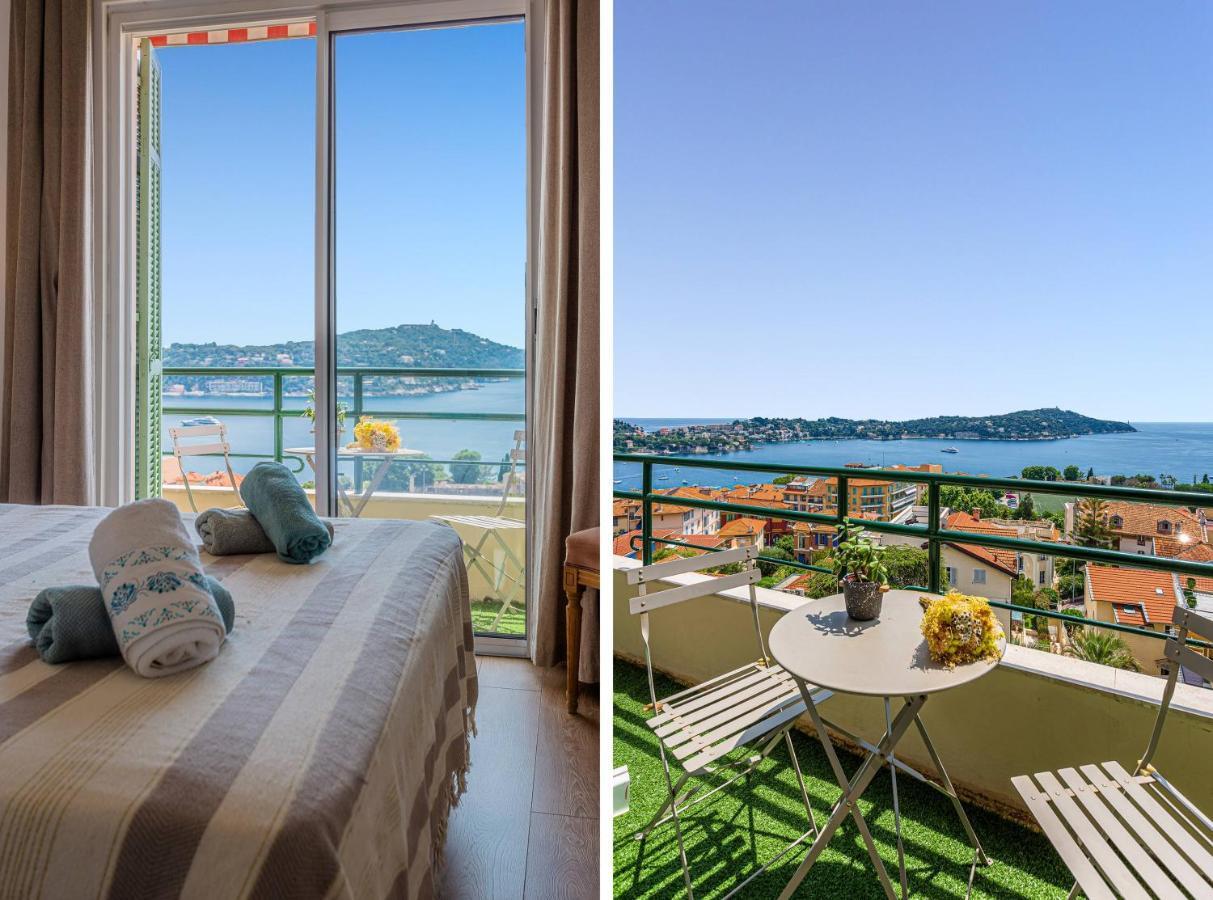 My Casa - Villefranche Cauvin - Panoramic Sea View Ac מראה חיצוני תמונה