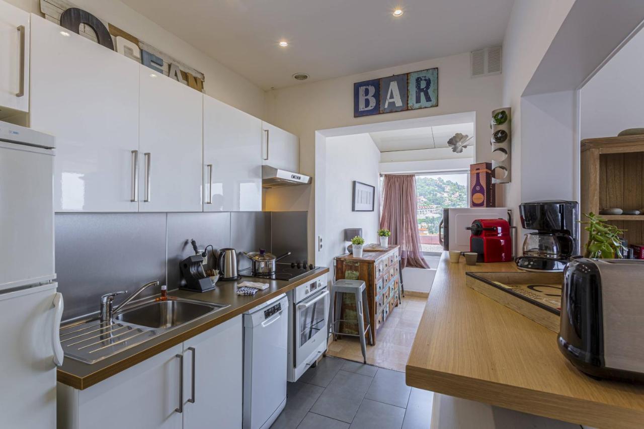 My Casa - Villefranche Cauvin - Panoramic Sea View Ac מראה חיצוני תמונה